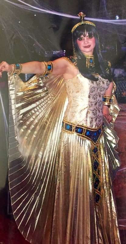 Cleopatra Long Gold